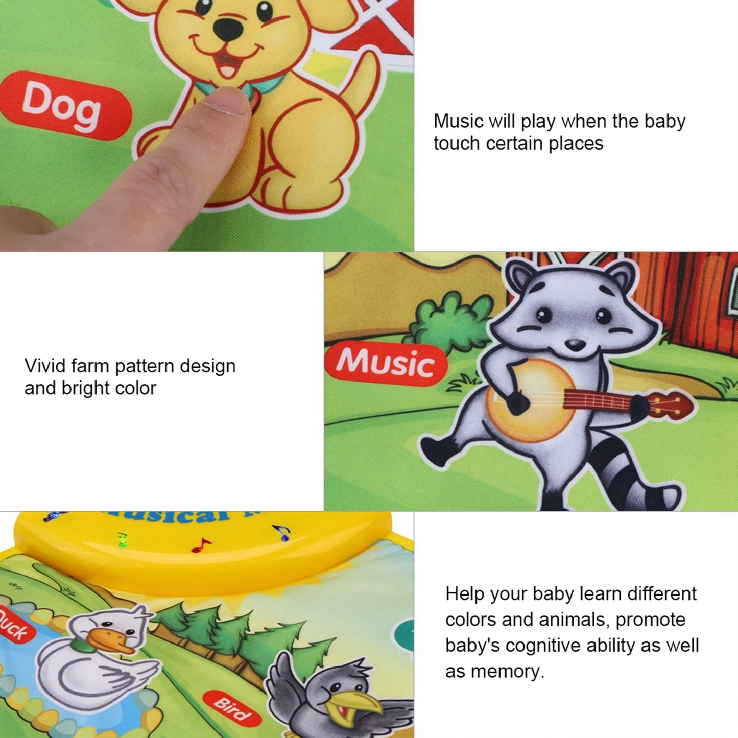 Baby Piano Music Play Mat