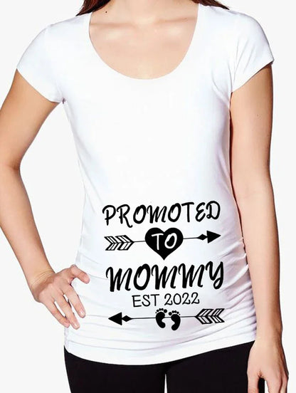 “Baby Is Coming” Maternity Countdown T-Shirt