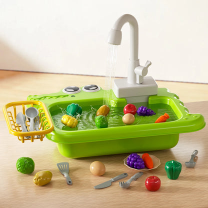 Interactive Pretend Kitchen Sink Toy for Kids