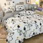 Cartoon Snoopy 4-Piece Bedding Set