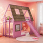 Twin Over Twin House Bunk Bed
