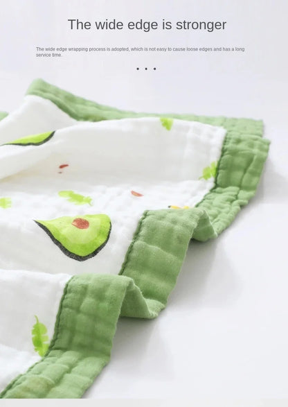 Children’s 6-Layer Cotton Bath Towel Blanket