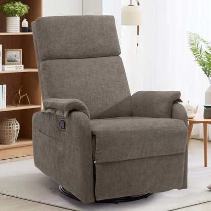 Reclining Swivel Rocking Chair for Adults