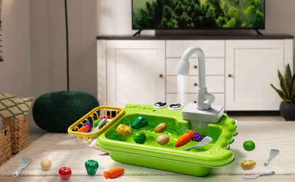 Interactive Pretend Kitchen Sink Toy for Kids