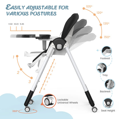 Sejoy Adjustable Baby High Chair