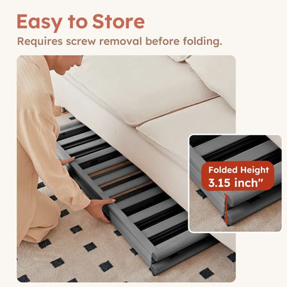 MAMAZING 6-in-1 Convertible Mini Crib (Grey)