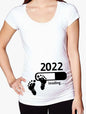 “Baby Is Coming” Maternity Countdown T-Shirt