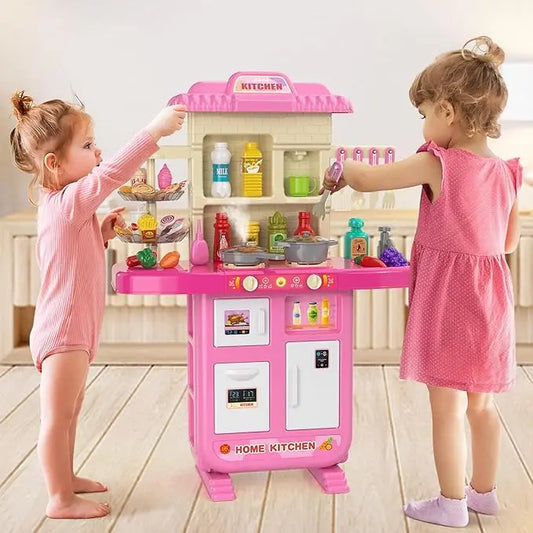 Realistic Kids Pretend Kitchen Set