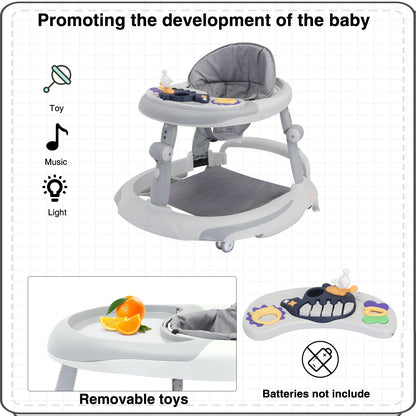 UBRAVOO Foldable Baby Walker 6-18 Month