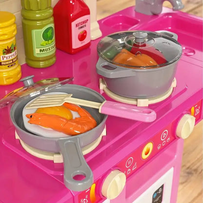 Realistic Kids Pretend Kitchen Set