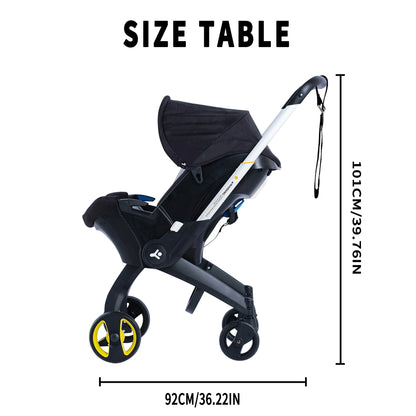 Foldable baby travel system