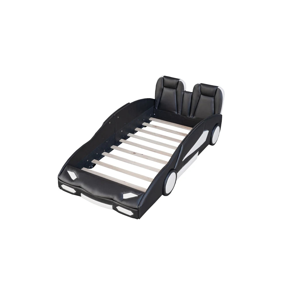 Twin Size Race Car Bed with Wheels