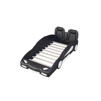 Twin Size Race Car Bed with Wheels