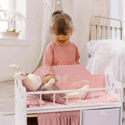 Wooden Doll Crib – Ages 3+