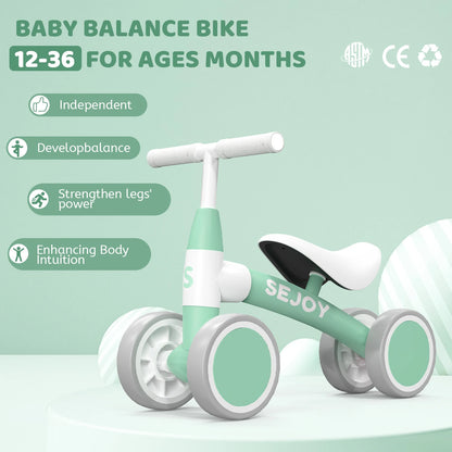 Sejoy Baby Balance Bike for 1-3 Years Old