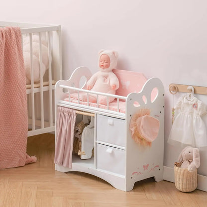 Wooden Doll Crib – Ages 3+