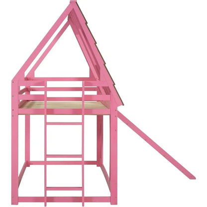Twin Over Twin House Bunk Bed