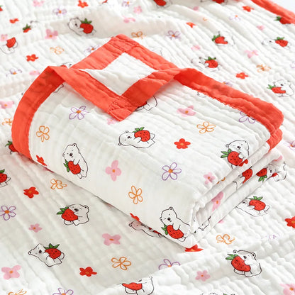 Children’s 6-Layer Cotton Bath Towel Blanket