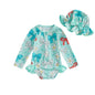 Long Sleeve Baby Swim Rash Guard