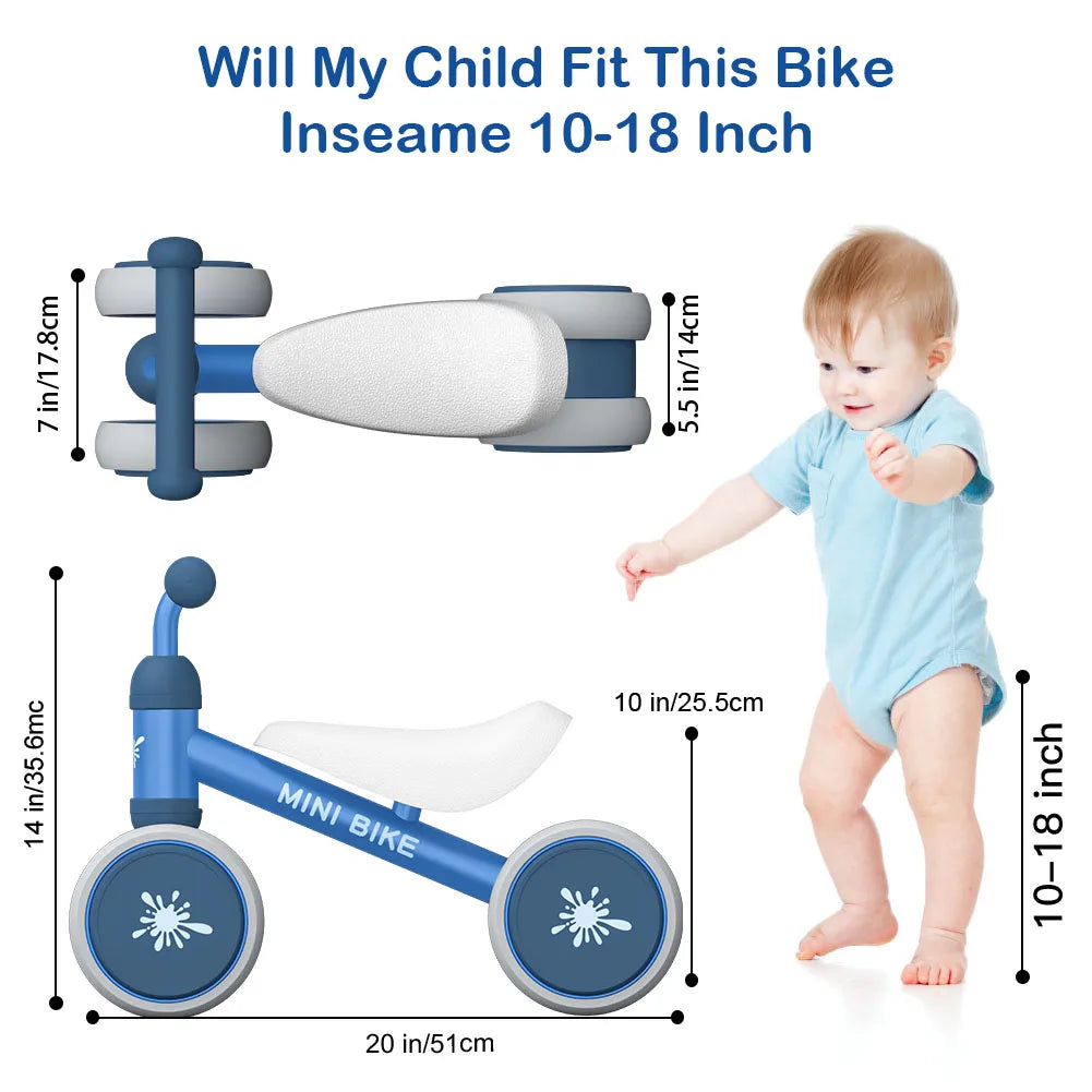 10-24 Month Baby's First Balance Bikes