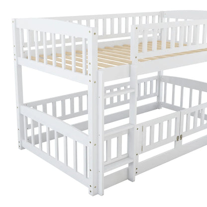 Twin Bunk Bed with Slide