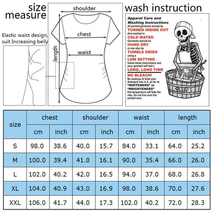 “Pocket Baby” White Maternity Short Sleeve T-Shirt