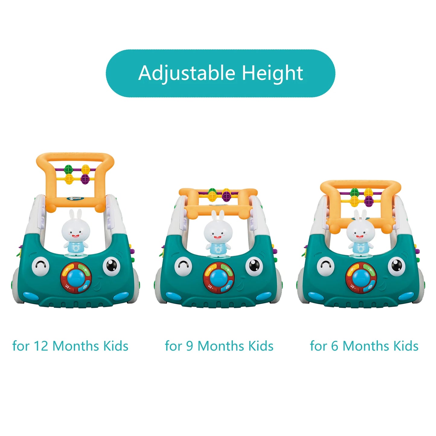 EDUCIRO 4-in-1 Baby Walker