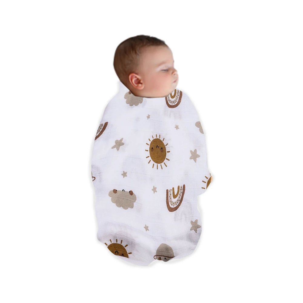 Bamboo Cotton Baby Swaddle