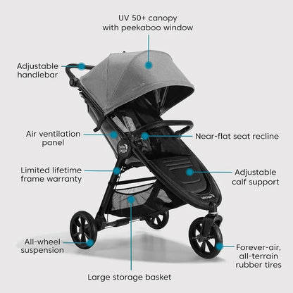 HOME Double Stroller, Compatible with Britax, Cybex