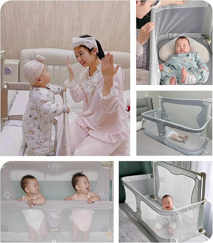 3 In 1 Bassinet Bedside Crib