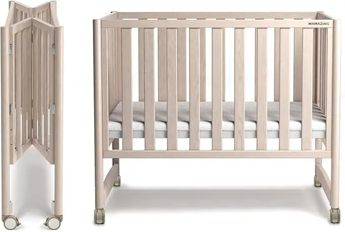 MAMAZING 6-in-1 Mini Crib (Pink)