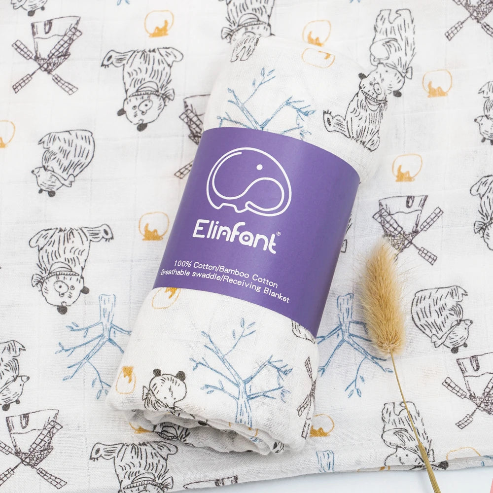 Bamboo Cotton Baby Swaddle