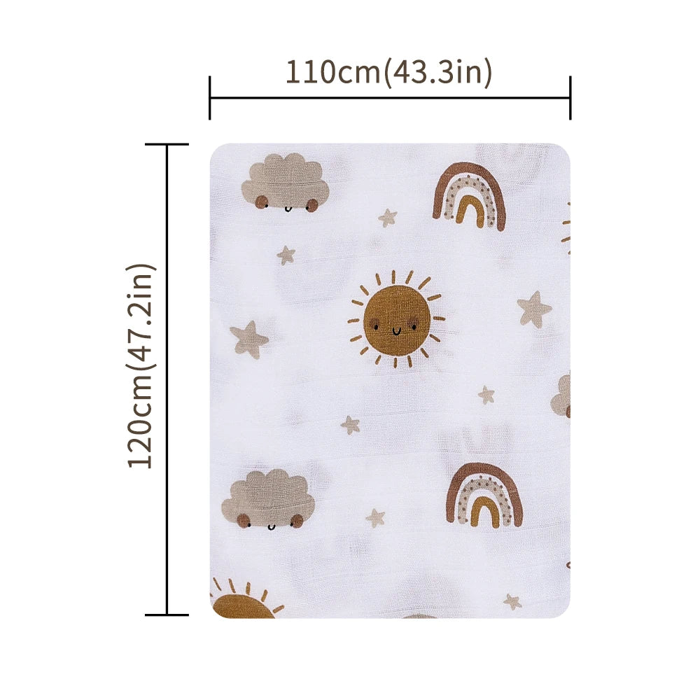 Bamboo Cotton Baby Swaddle