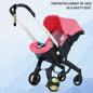 Foldable baby travel system