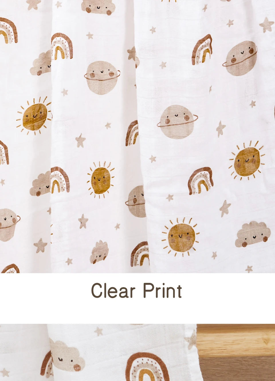 Bamboo Cotton Baby Swaddle