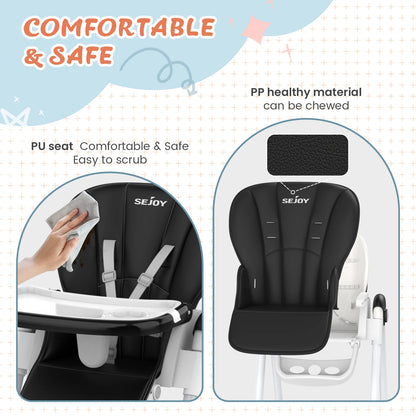Sejoy Adjustable Baby High Chair