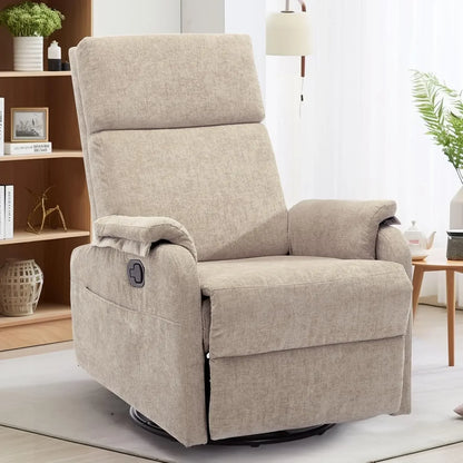 Reclining Swivel Rocking Chair for Adults