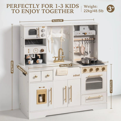 Deluxe Pretend Kitchen Set for kids