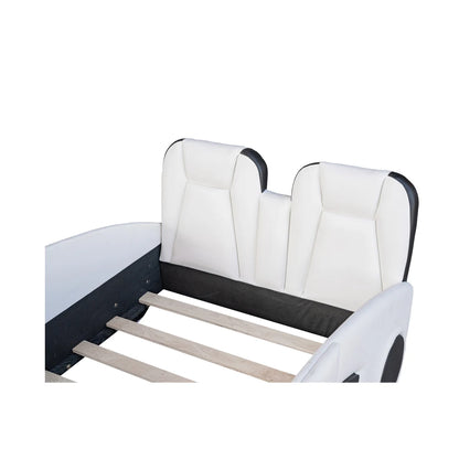 Twin Size Race Car Bed with Wheels