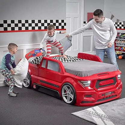 Twin Size Durable Plastic Truck Car Bed