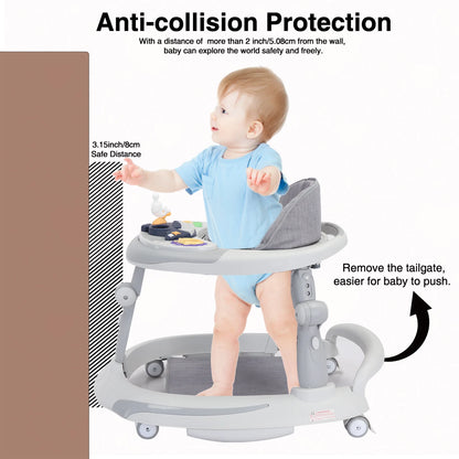 UBRAVOO Foldable Baby Walker 6-18 Month